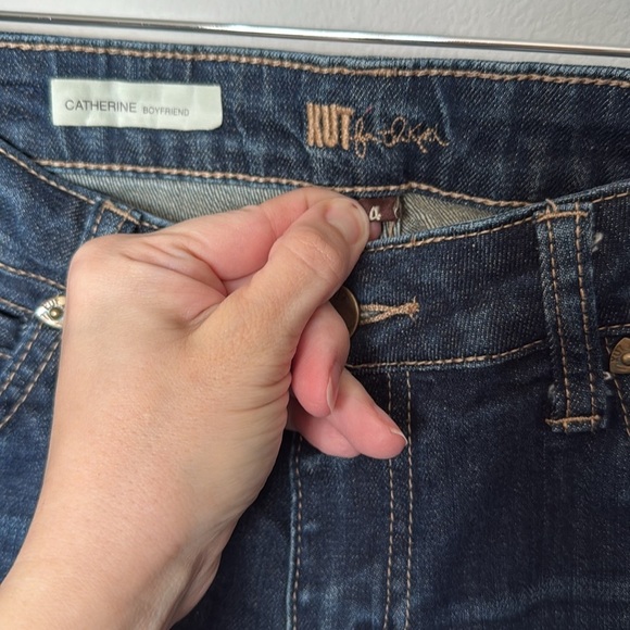 Kut from the Kloth Catherine Boyfriend Jeans Women’s Sz 4 EUC Medium Wash - Picture 5 of 14